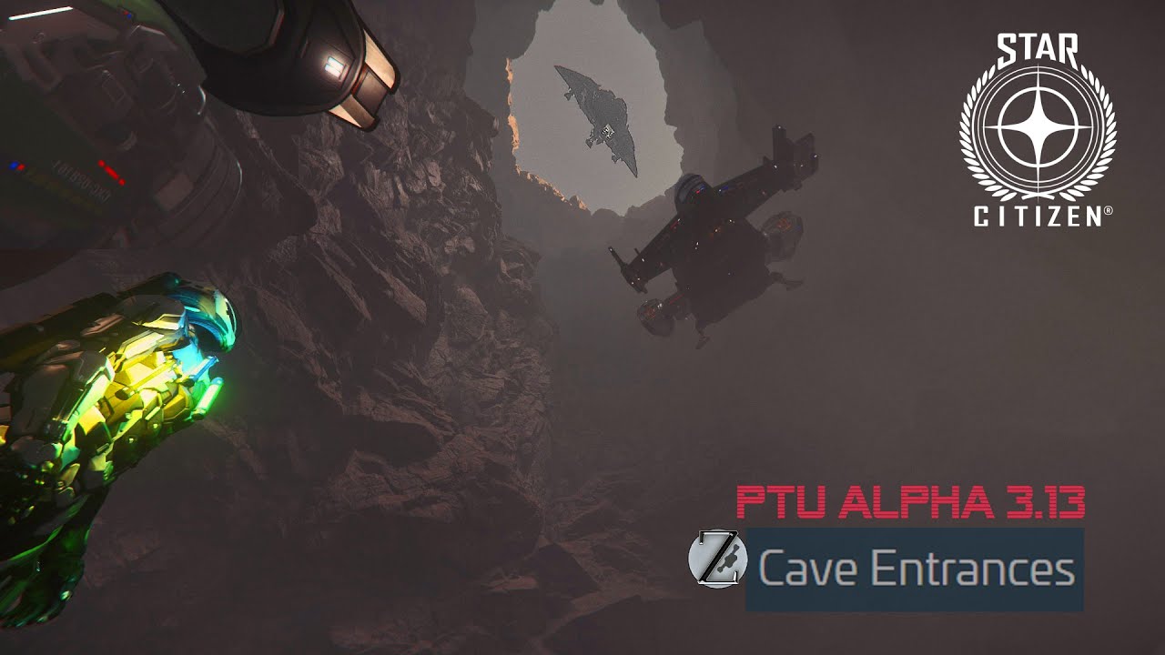 #StarCitizen | Alpha PTU 3.13 /  Let's play : cave