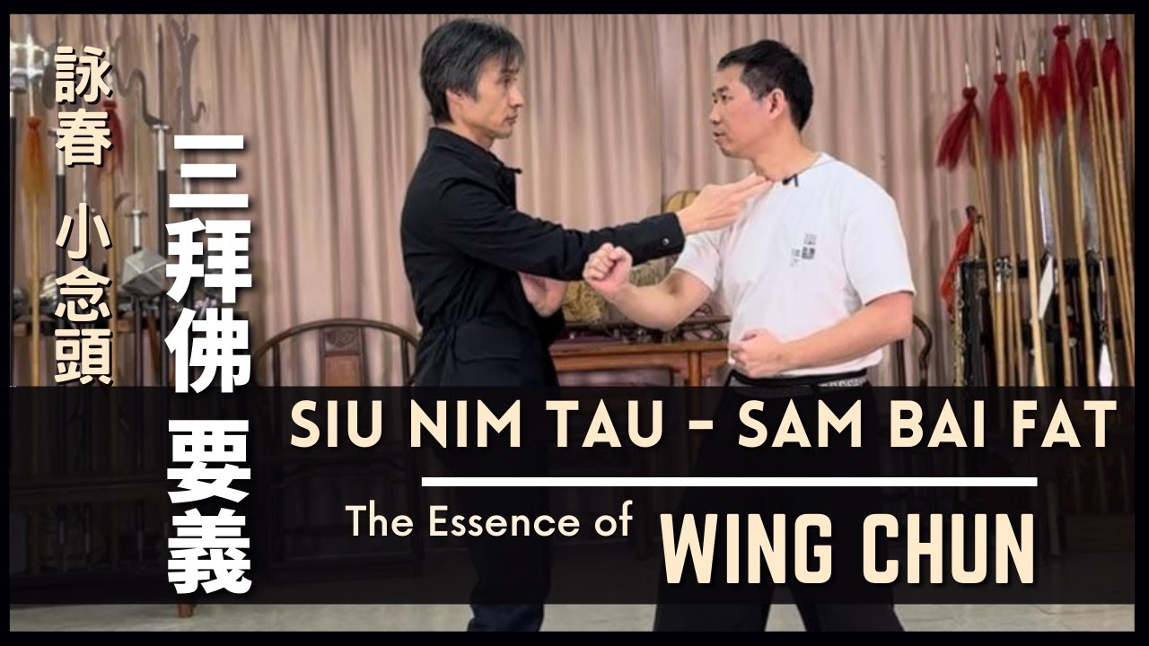 The Essence of Wing Chun - Siu Nim Tau - Sam Bai Fat 詠春 小念頭 - 三拜佛 要義