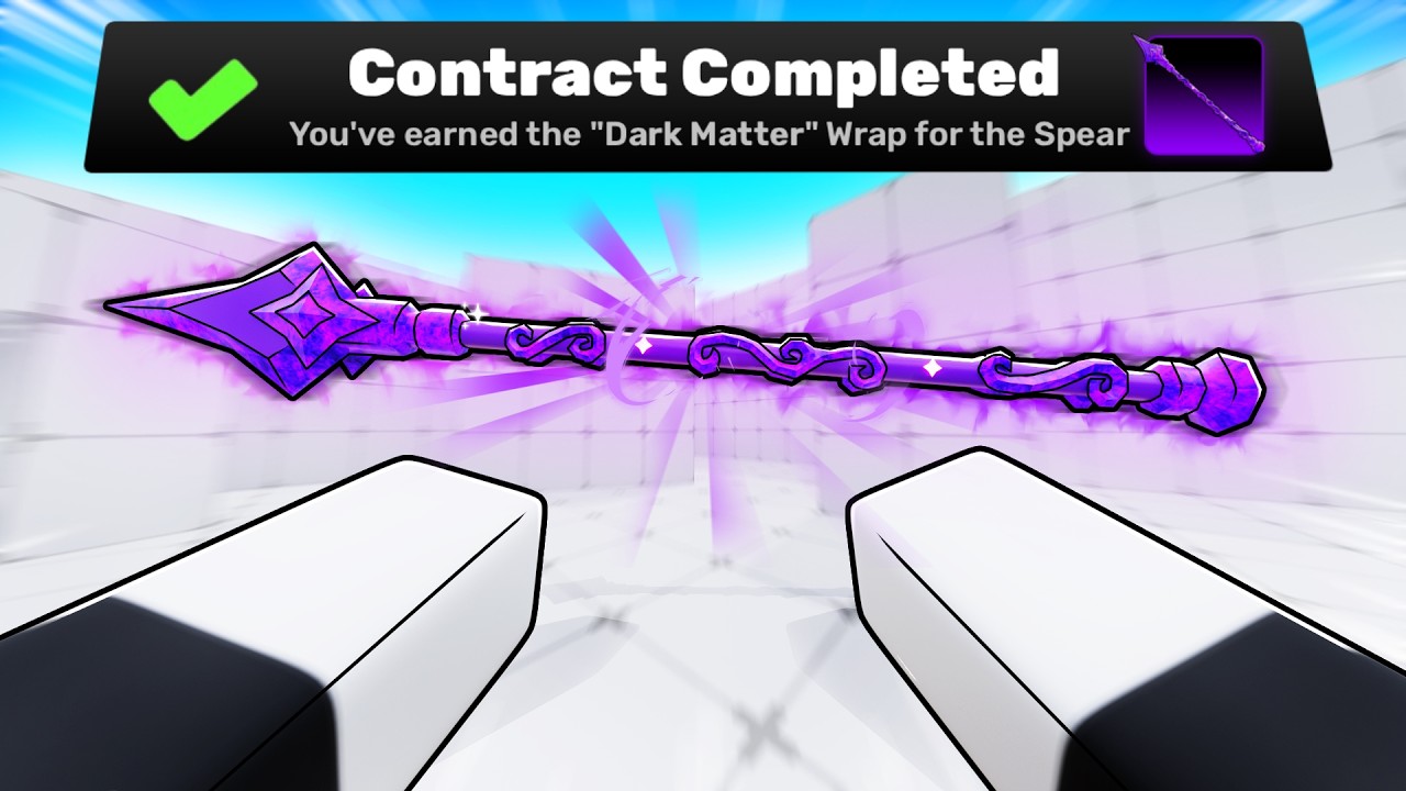 I Was the FIRST to UNLOCK Dark Matter SPEAR in RIVALS