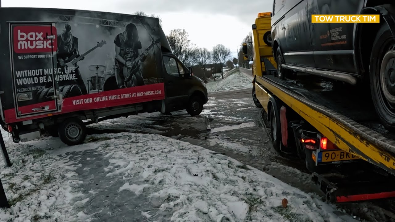 Door sneeuw ligt heel het land op zijn kop! #SNEEUW | leven van een berger! #66