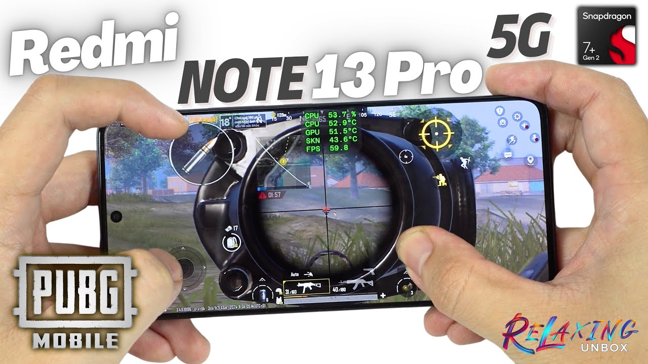 Redmi Note 13 Pro 5G PUBG Mobile Gaming Review | FPS & Battery Drain test