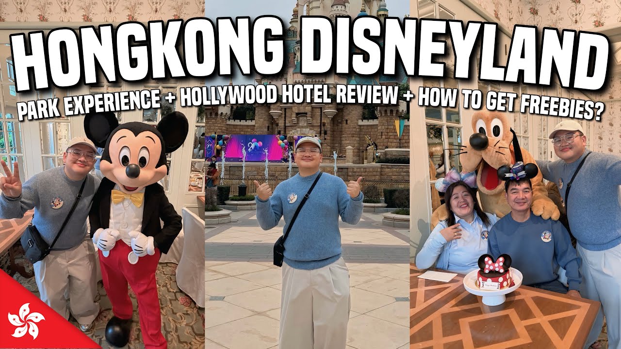 HONGKONG DISNEYLAND: PARK EXPERIENCE + HOLLYWOOD HOTEL REVIEW! 🇭🇰 | Ivan de Guzman
