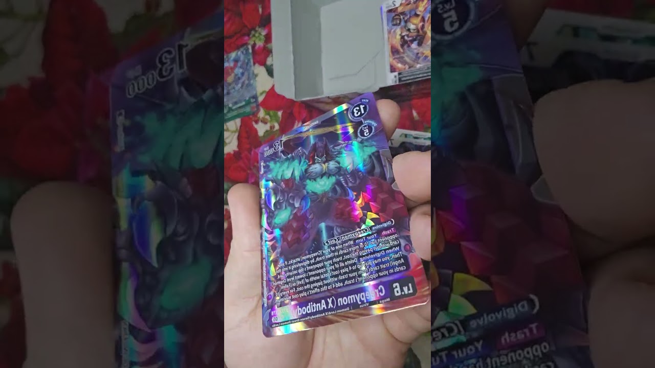 Opening the new digimon time strangers card boxs 1 of 2.