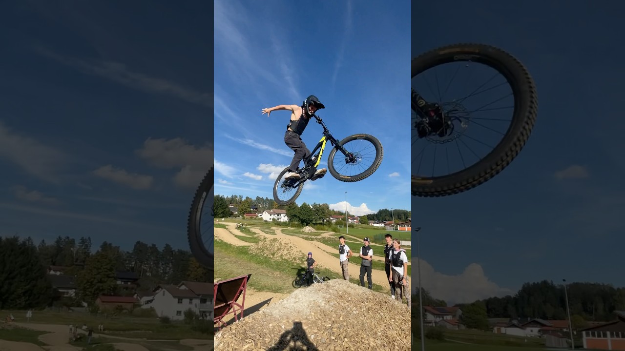 NoHand #mtb #bike #viral #mountainbike #stunt