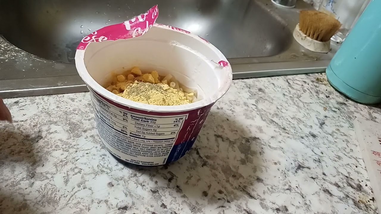Kroger Mac  n Cheese cup review