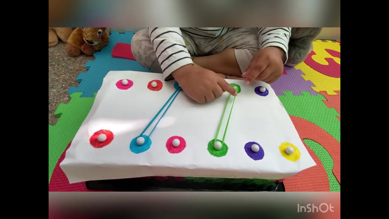 DIY color matching activities for toddlers & preschoolers#finemotoractivity#color matchingactivity
