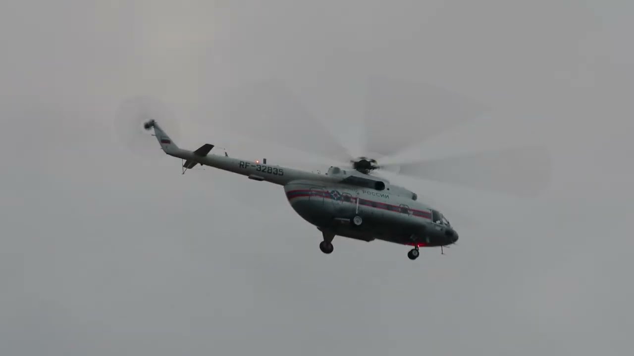 Mi 8 helicopter - Ми-8 МЧС