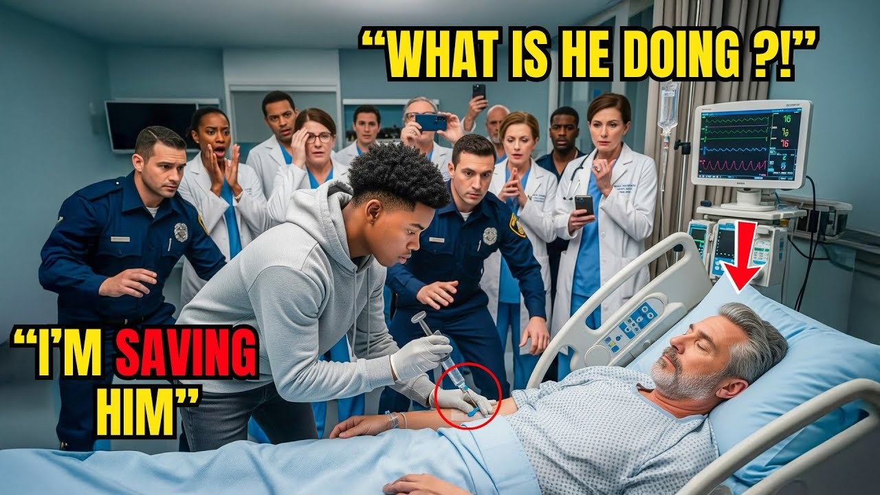 15 Doctors Fail to Save a Billionaire — Until a Black Security Guard’s Son Walks In