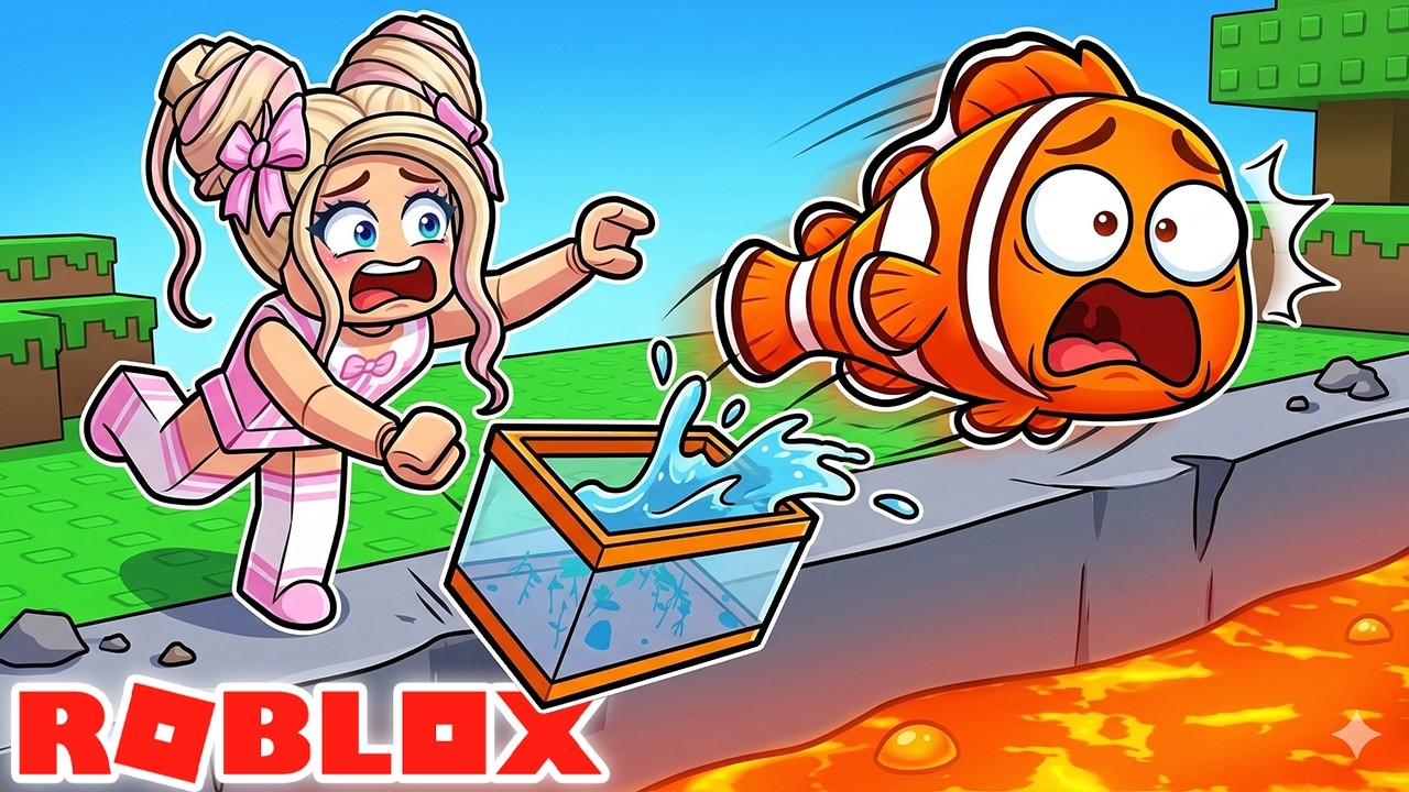 LASSE NIEMALS deinen FISCH FALLEN! 🌸 Roblox