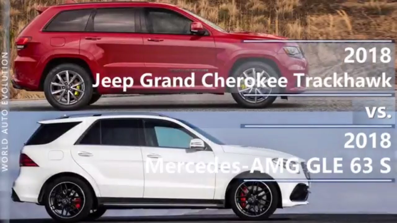 2018 Jeep Grand Cherokee Trackhawk vs 2018 Mercedes-AMG GLE 63 S (technical comparison)