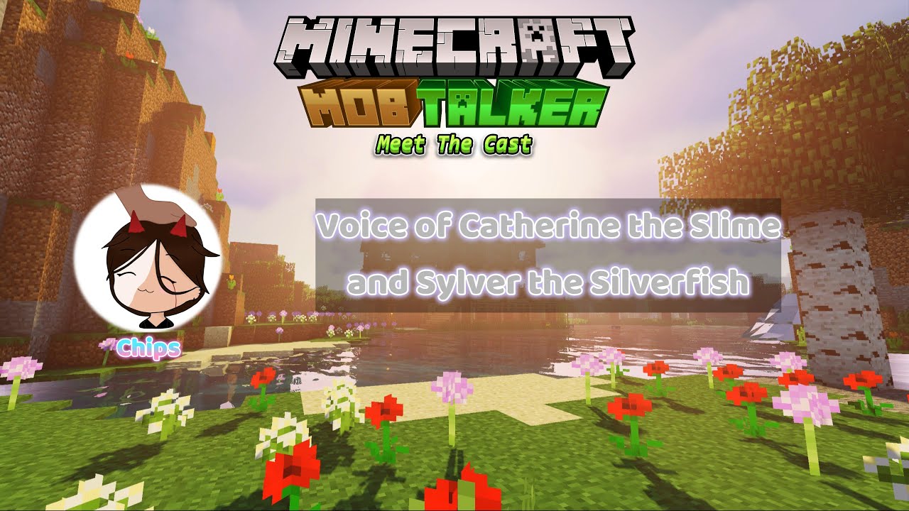 Meet The Cast - Voice of Catherine the Slime & Sylver the Silverfish | Minecraft: Mob Talker (2025)