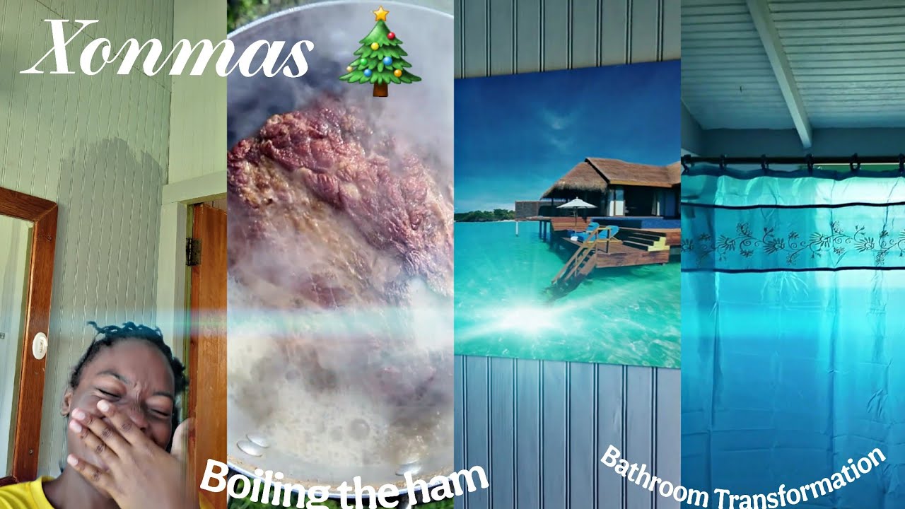 VLOGMAS, День 16 🎄 | Преображение ванной комнаты, рождественская уборка и варка ветчины | XTRA HO...
