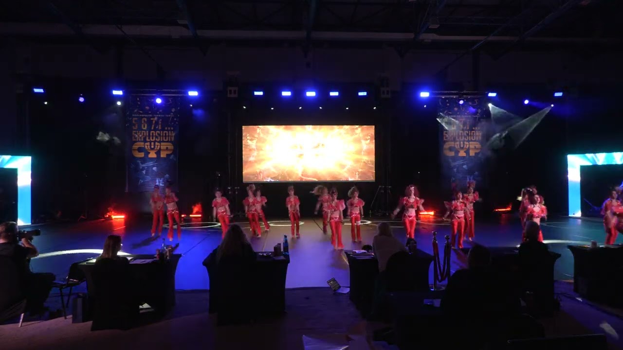 EXPLOSION CUP Formacje DD Dorośli    DISCO SHARKS  2M