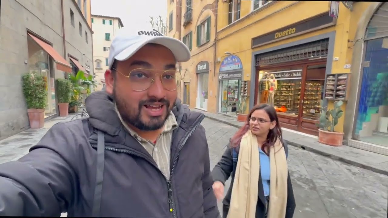 This Italian Town Has Walls Around Everything ! Lucca Vlog