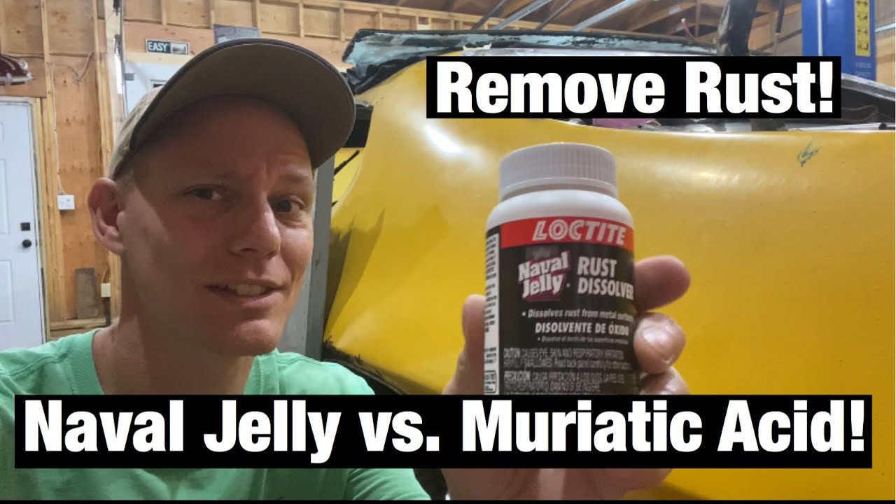 Rust Removal: Naval Jelly vs. Muriatic Acid - Who Wins?!