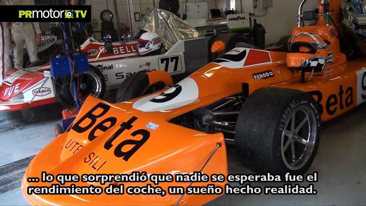 Robert Blain nos muestra el March 741 de Brambilla - GP Masters Espiritu de Montjuic - PRMotor TV