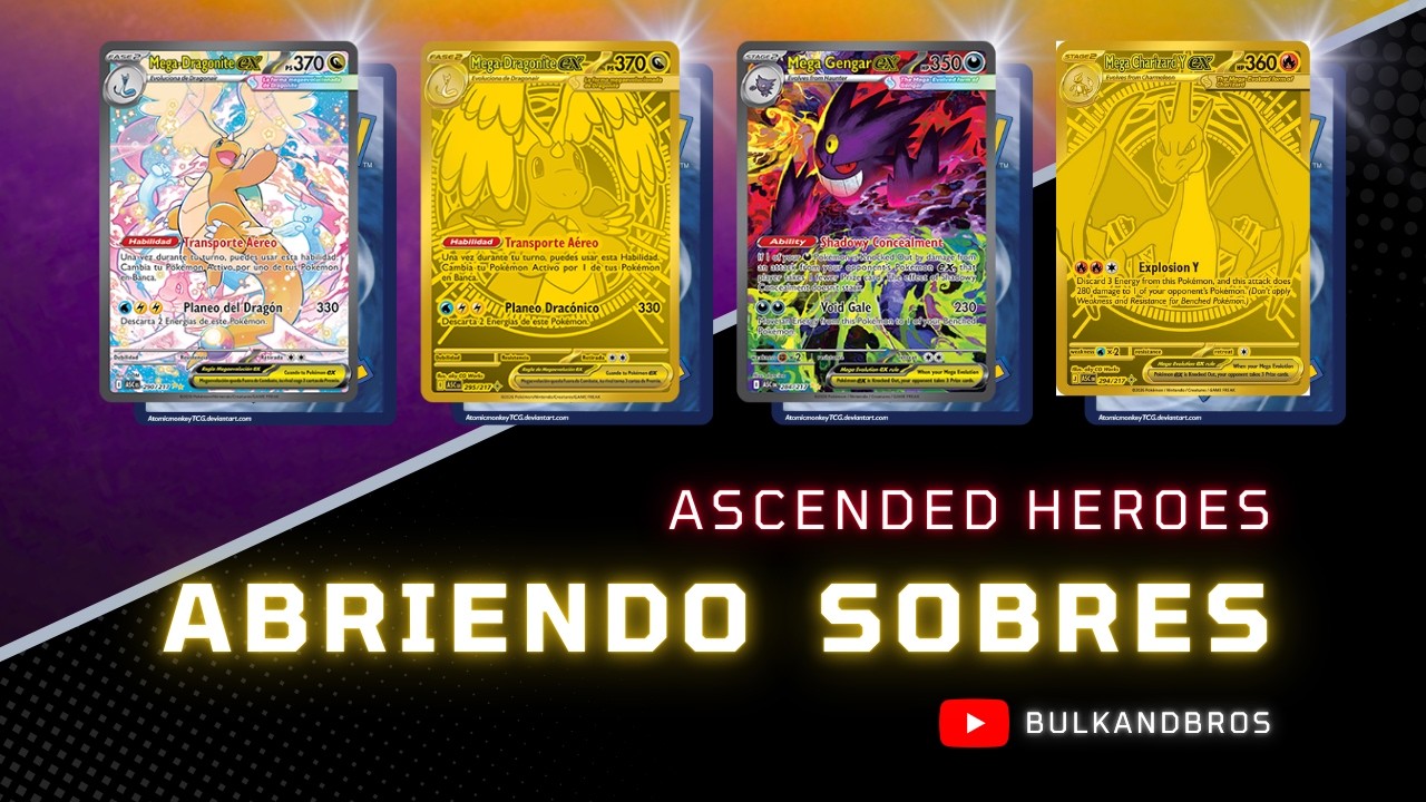 NUESTRA SUERTE CON ASCENDED HEROES... ¿DIGNO DE CAMPEONES? 🏆 - POKÉMON TCG