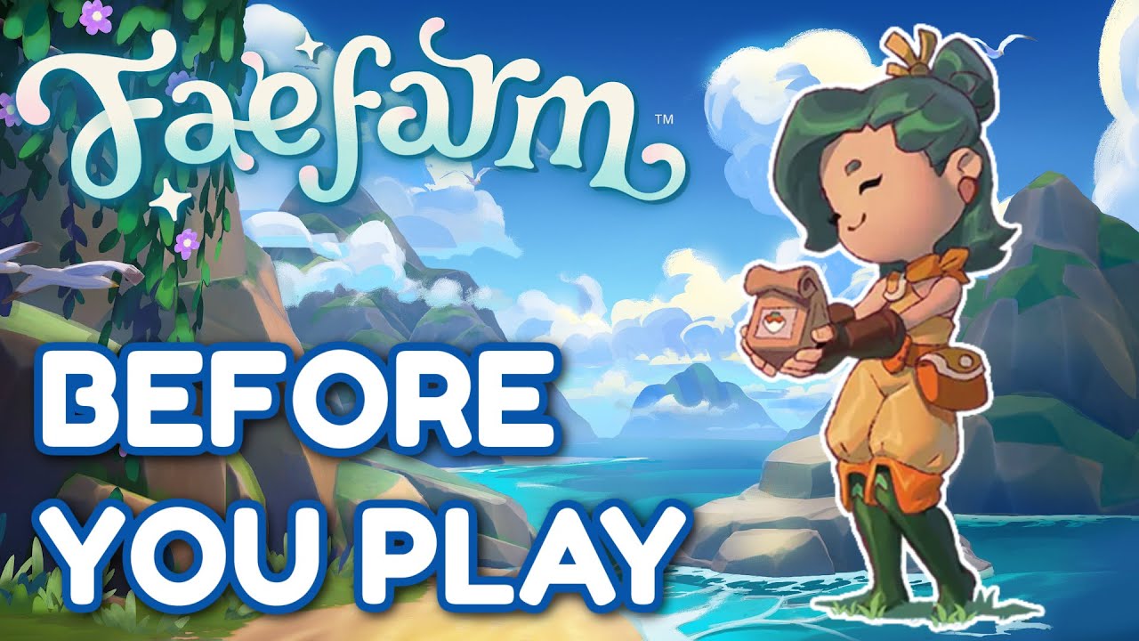 Before you play Fae Farm ⭐️