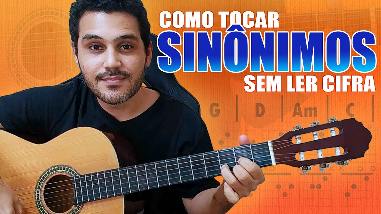 Como tocar SIN&Ocirc;NIMOS no viol&atilde;o (Sem ler cifra)