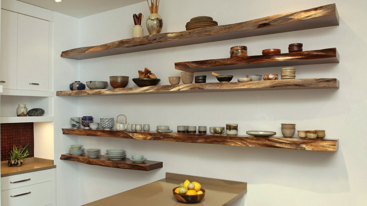 38 PRATELEIRAS DE MADEIRA para COZINHA