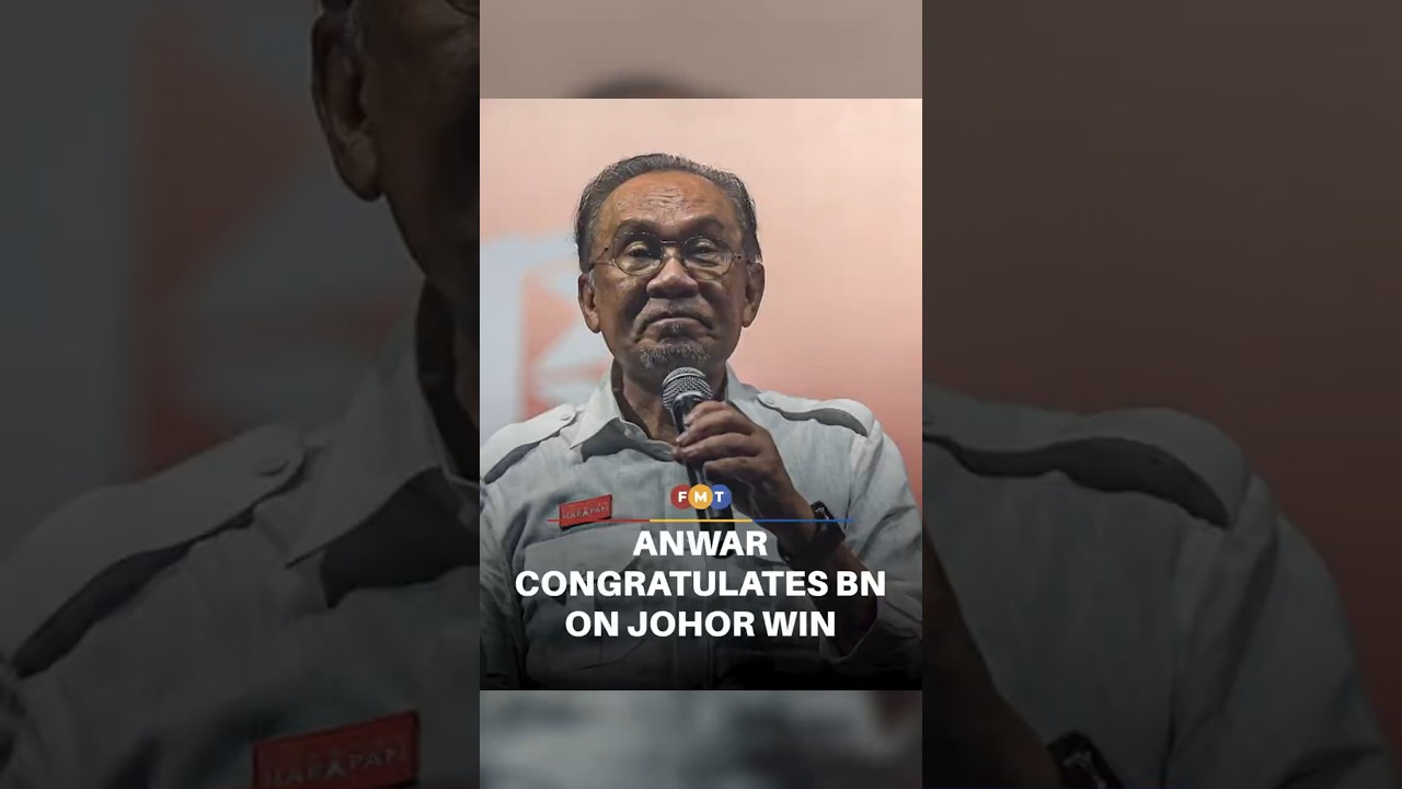 Time to move forward, says Anwar, congratulating BN on Johor win