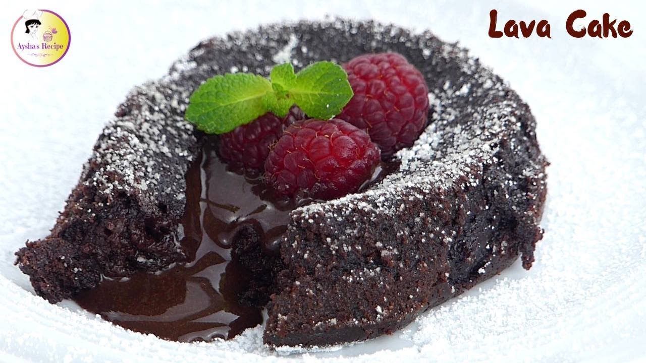 মজাদার চকলেট লাভা কেক | Chocolate Lava Cake | Molten Lava cake recipe by Aysha