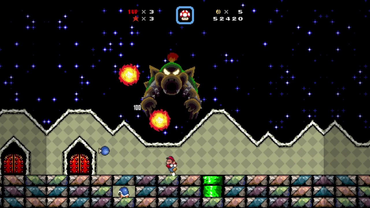 Super Mario Bros. X (SMBX) playthrough - Bowser's Epic Boss Rush