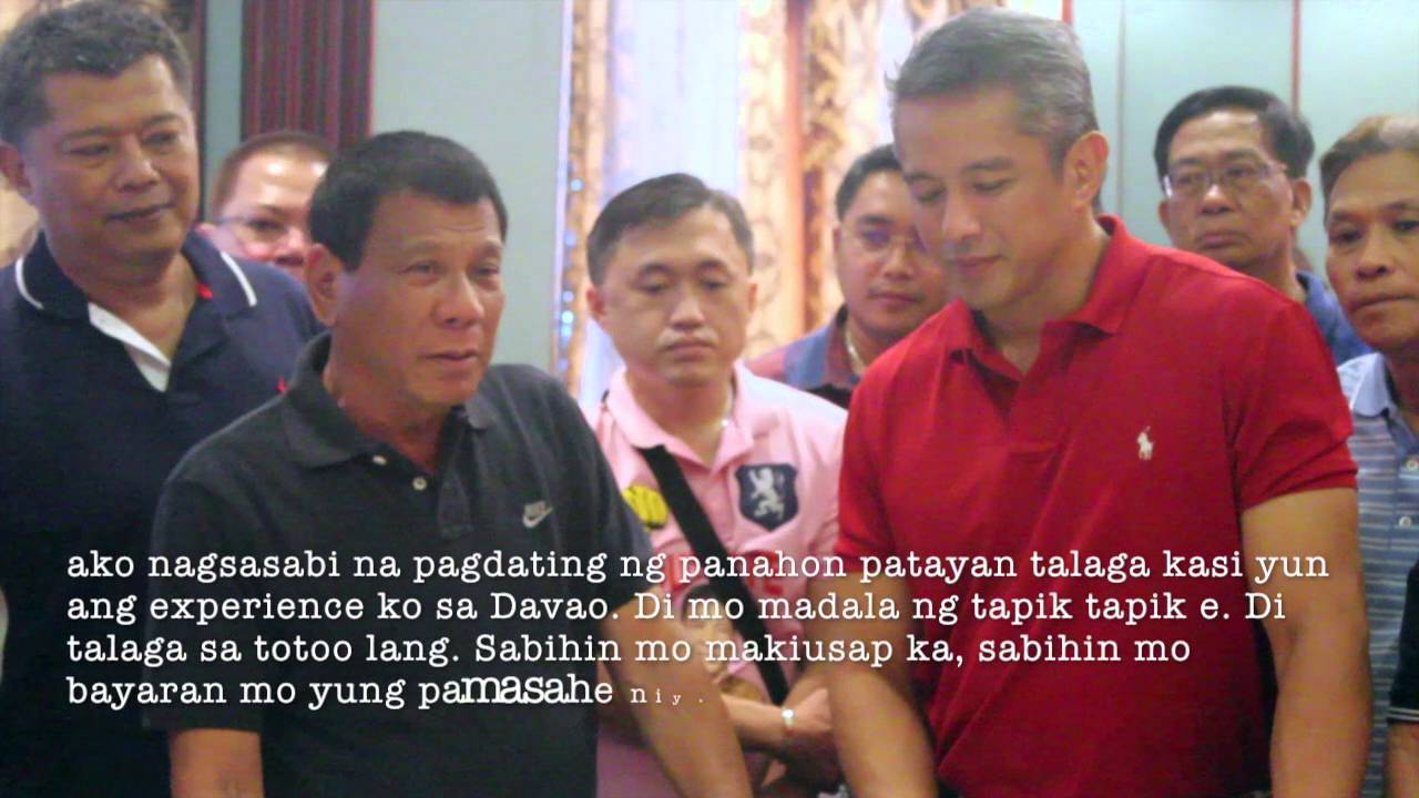 Exclusive video of Duterte-Remulla closed-door meet