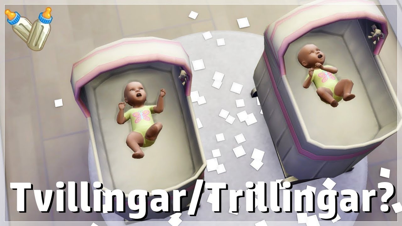 Sims 4 || Hur får man tvillingar & trillingar || Tips & Trix