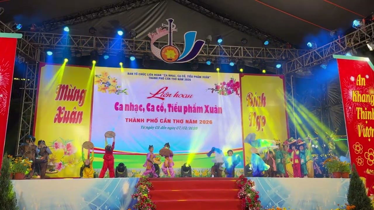 Múa chính Nhịp sống chợ nổi - Liên hoan Ca nhạc, ca cổ, tiểu phẩm xuân TP Cần Thơ 2026