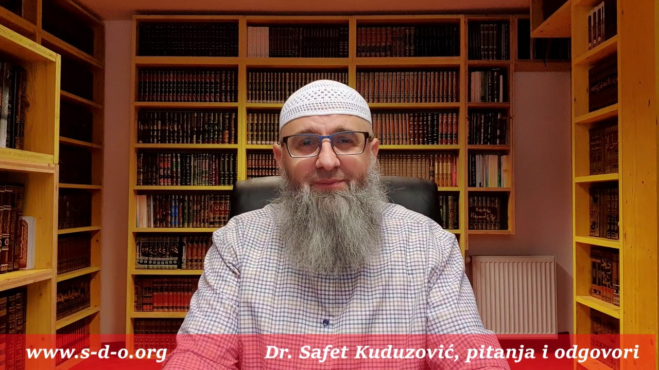 Dr Safet Kuduzović -Propis za naklanjavanje namaza nakon hajza