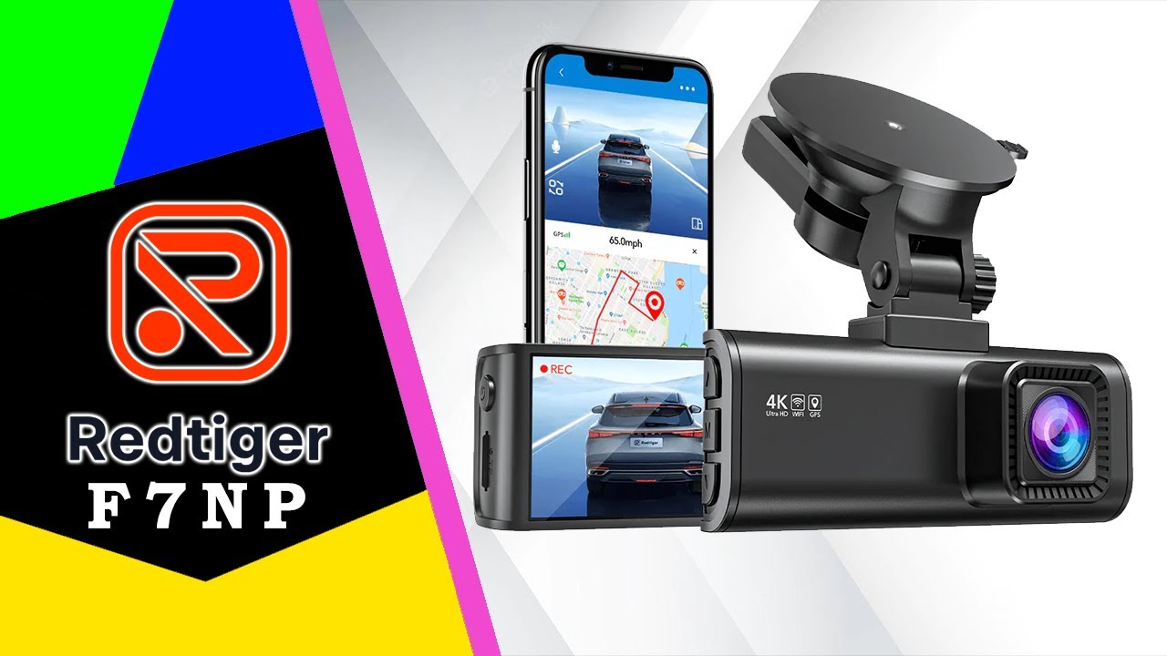 Redtiger F7NP 📷 Prawdziwe 4K w dobrej cenie?! Prz&oacute;d i tył / Wideo Rejestrator / Recenzja