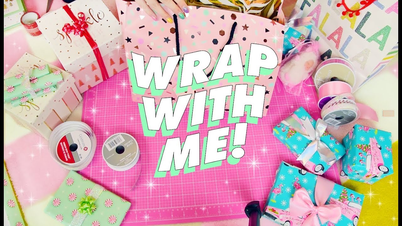 💕WRAP PRESENTS WITH ME (and lots of cats)!!!💕