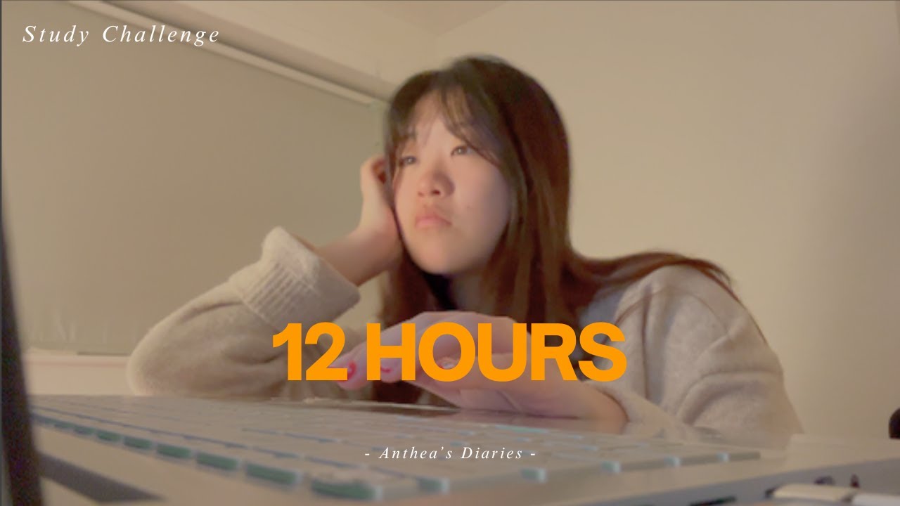 📚 I studied like a student in China for a day | 12 hour study day