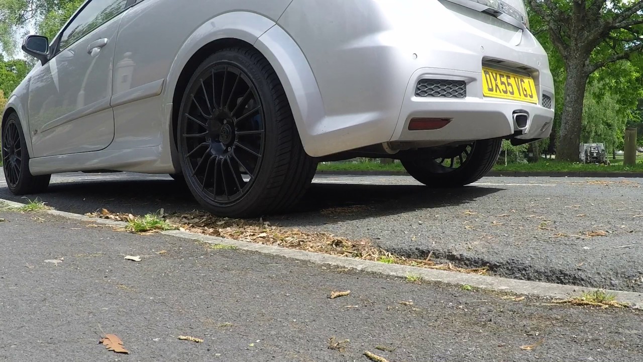 My Vauxhall Astra vxr and cold start straight through exhaust