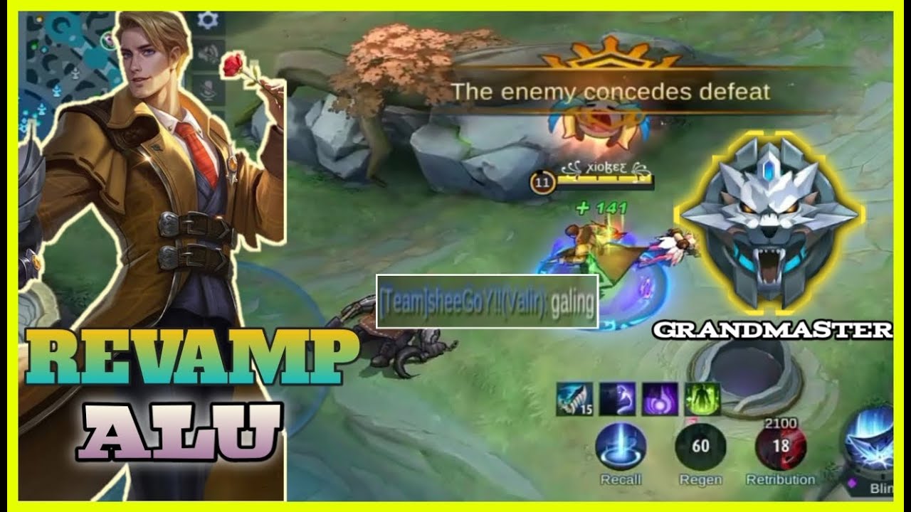 I TRY TO PLAY in LOWER RANK, THIS WHAT HAPPEN, REVAMP ALUCARD GAMEPLAY | MLBB
