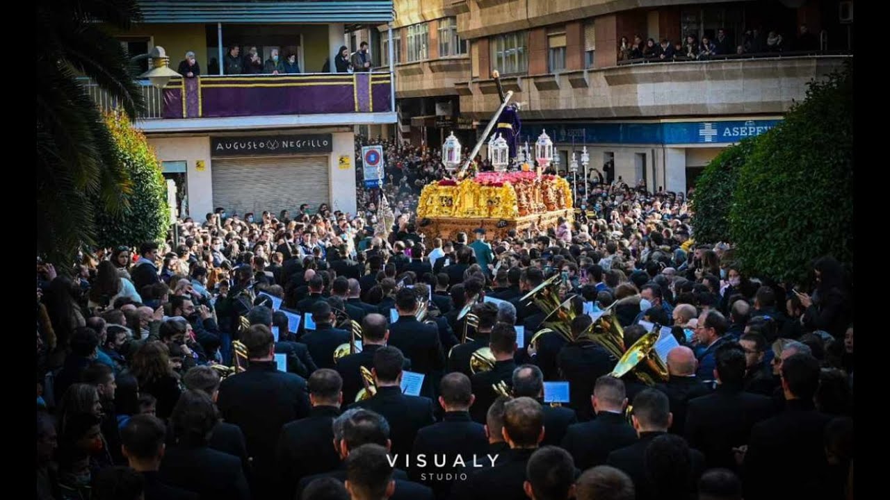 Salida Nazareno Ciudad Real Domingo de Pasión 2022 | Audio Bajo las Trabajaderas | Pasión de Linares