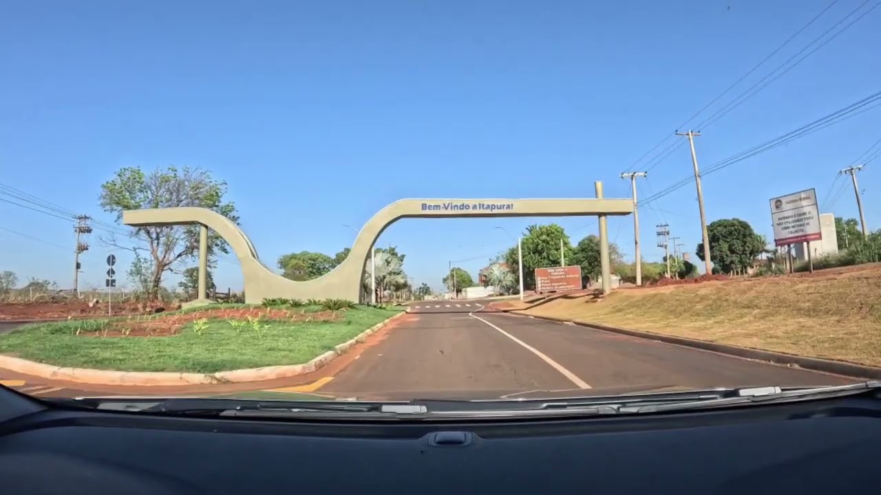 Vem comigo,vamos até a cidade de Itapura SP.