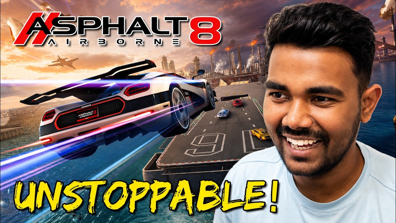 Unstoppable! Win Races in Asphalt 8 Airborne | NishantMR