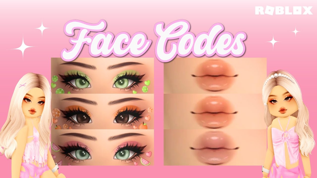 Roblox Face Codes PART 165 | Bloxburg, Berry Avenue, Brookhaven, Royale High, RH Dance Studio 🎀