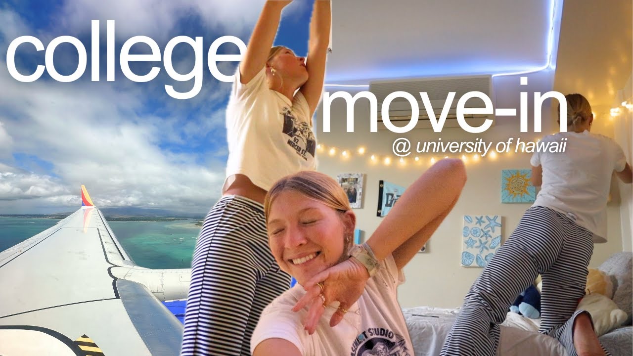 college move-in vlog @ university of hawaii (SOPHOMORE YEAR)