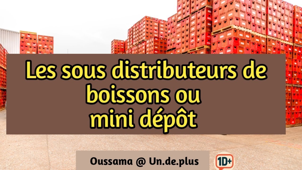 4️⃣1️⃣Comment fonctionnent les sous distributeurs de boissons ou mini dépôt ?