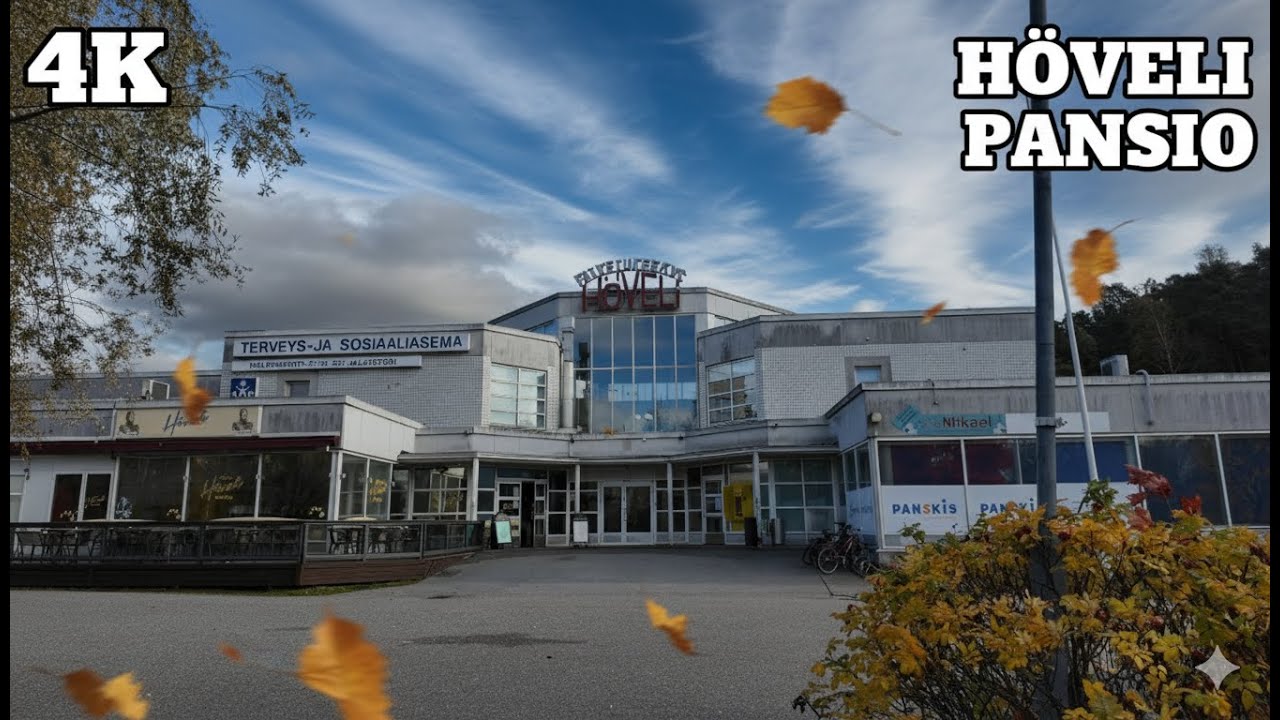 Autumn Turku, Finland (Pansio Höveli) 🍁 Short Walk | 4K