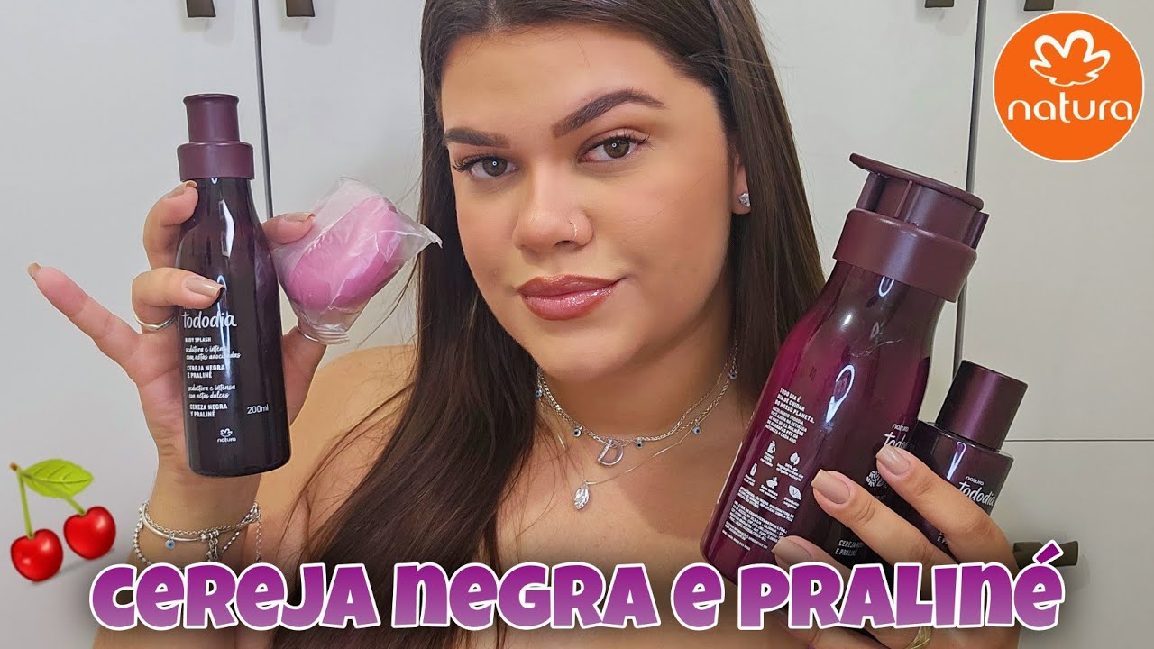 CEREJA NEGRA E PRALINÉ - Linha TODO DIA COMPLETA | VEM CONHECER