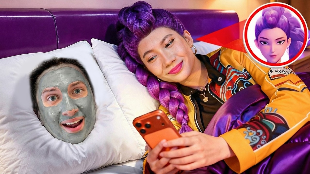 EKSTREMNA KAMUFLAŽA  U KUĆI OD RUMI K-POP DEMON HUNTEA