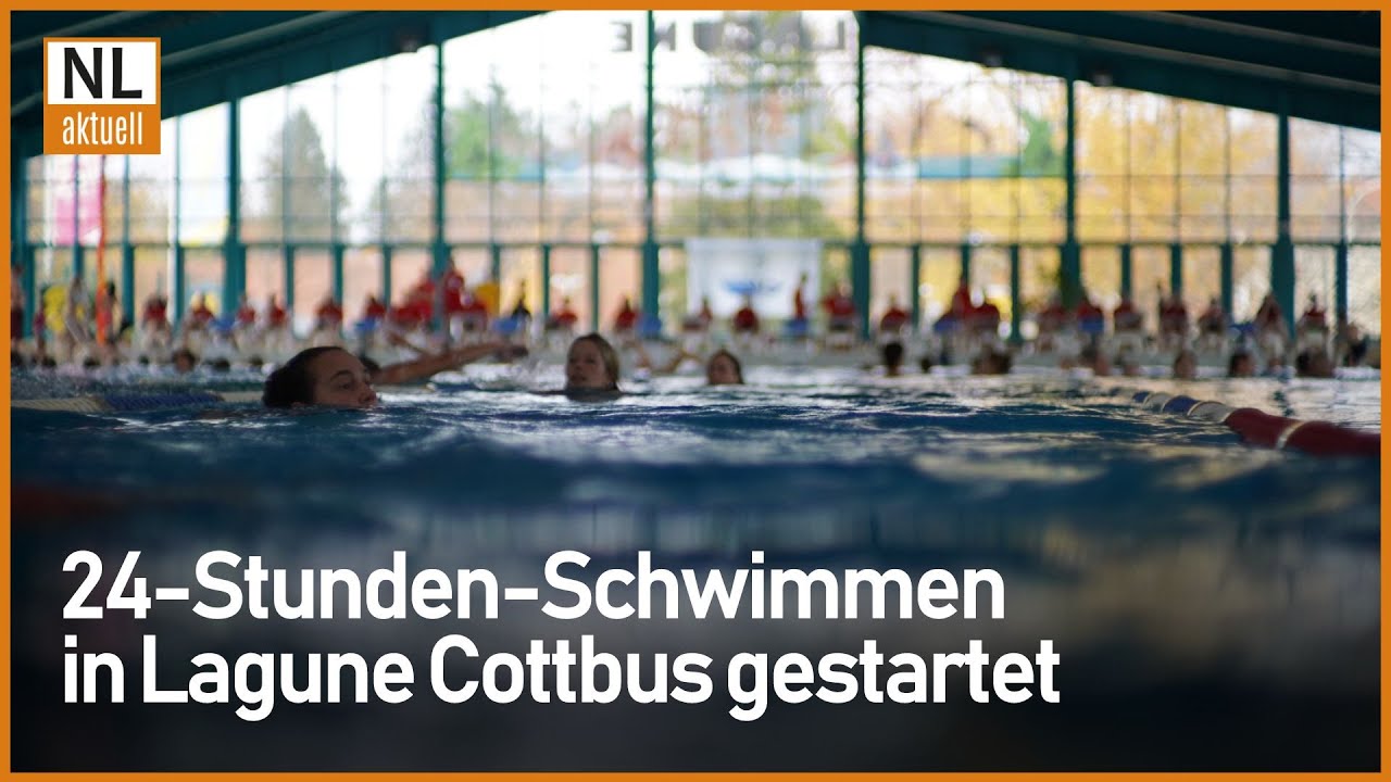 Cottbus | 24-Stunden-Schwimmen 2023 in Lagune gestartet!