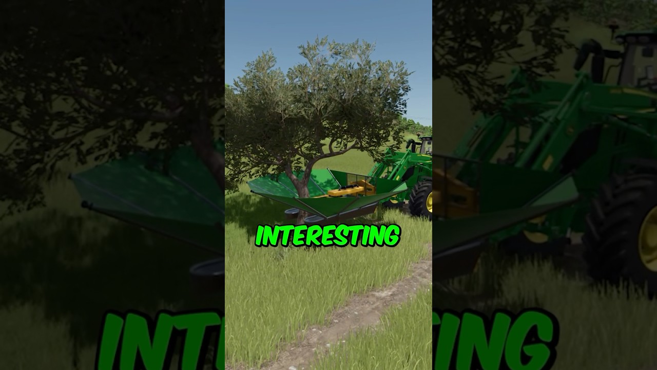 A unique olive harvester! #farmingsimulator25 #fs25