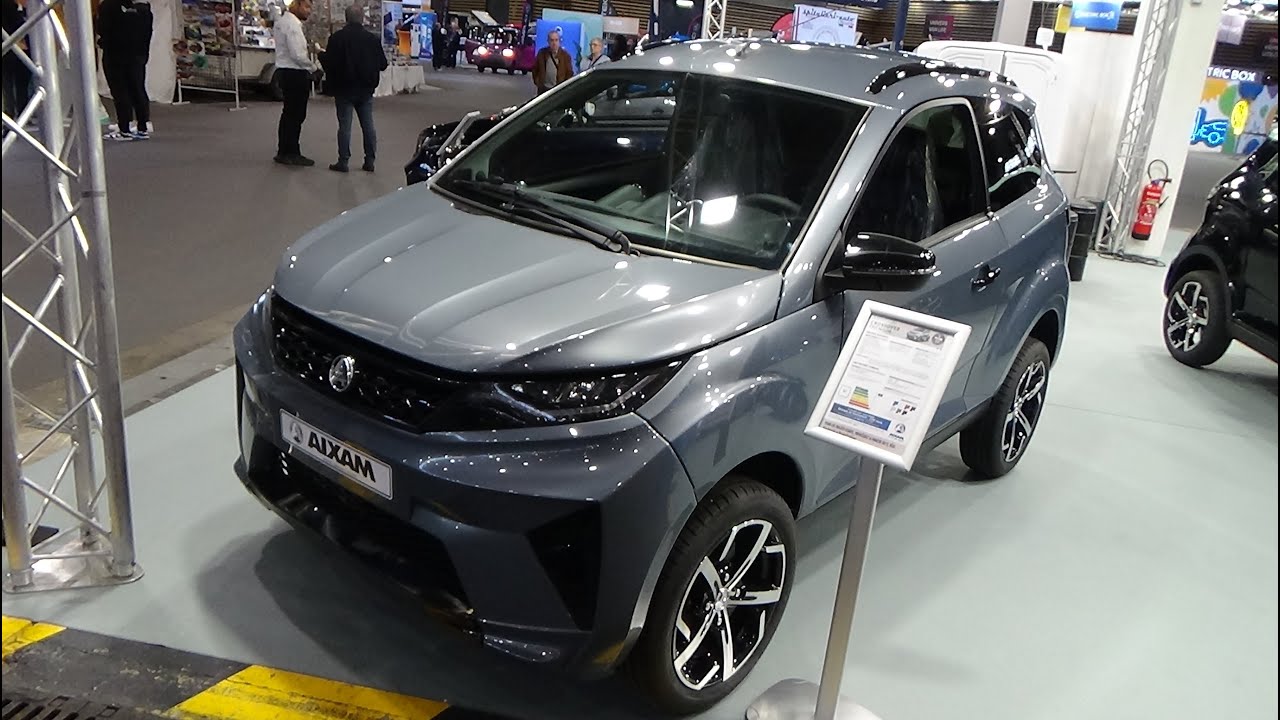 2026 Aixam Ambition Crossover Premium — Экстерьер и интерьер — Салон Automobile Lyon 2025