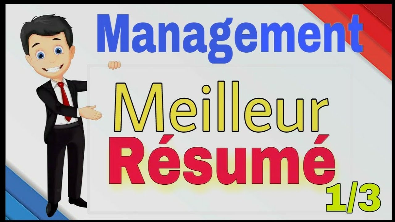 Meilleur Résumé du Management 1
