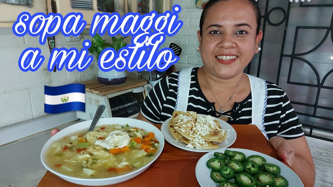 SOPA MAGGI/ SOPA DE VERDURAS